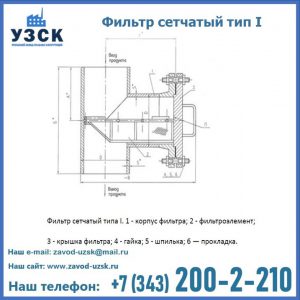 Фильтр сетчатый ФС по Т-ММ-11-2003 в Стерлитамаке