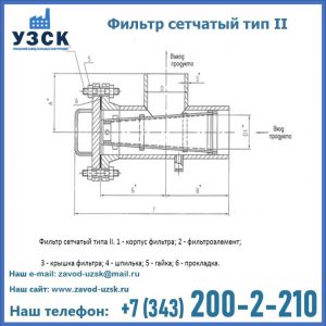 Фильтр сетчатый ФС по Т-ММ-11-2003 в Стерлитамаке