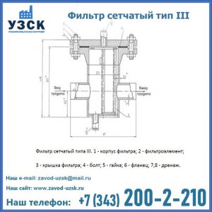 Фильтр сетчатый ФС по Т-ММ-11-2003 в Стерлитамаке