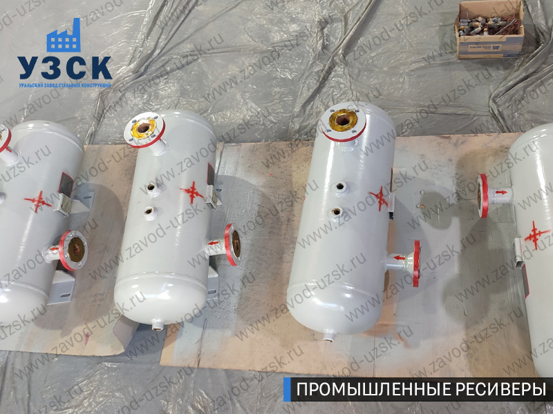 фотография емкостных ресиверов газа Стерлитамак